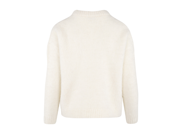 Babsan Sweater Cream XL Fury fluffy oversized sweater 
