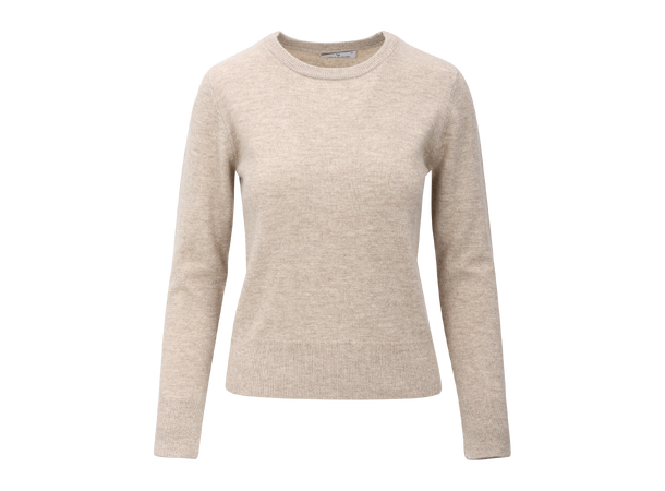 Bailey Crewneck Light Sand XS Merino crewneck 