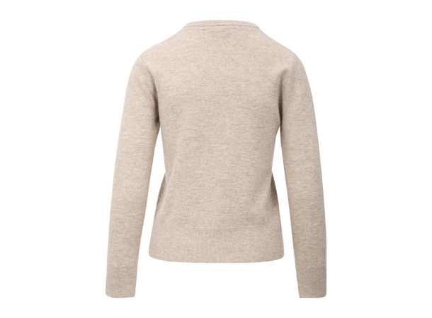 Bailey Crewneck Light Sand XS Merino crewneck 