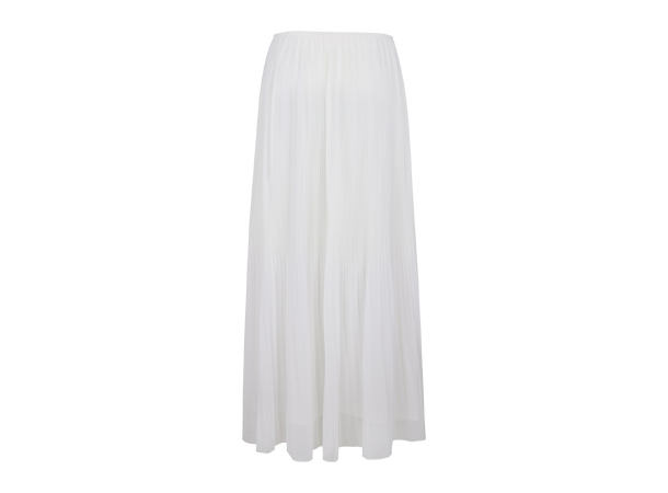 Belinda Skirt Cream M Plissé maxi skirt 