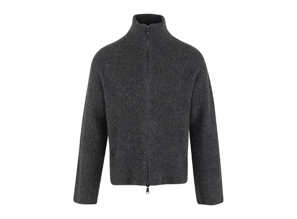Birki Cardigan Charcoal XXL Teddy knit zip cardigan 