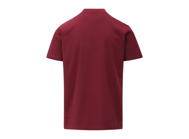 Bruno Tee Wine XXL Organic cotton mock neck 