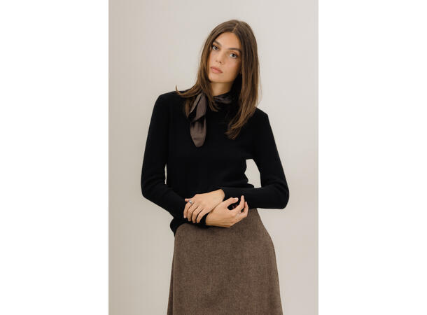Camila Sweater Black S Crewneck sweater 