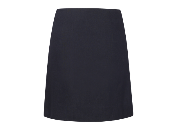 Christina Skirt Navy S Linen mini skirt 