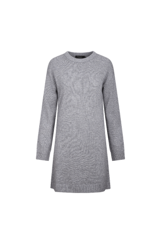 Clemmie Dress Merino crew neck dress
