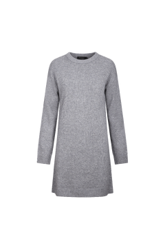 Clemmie Dress Merino crew neck dress