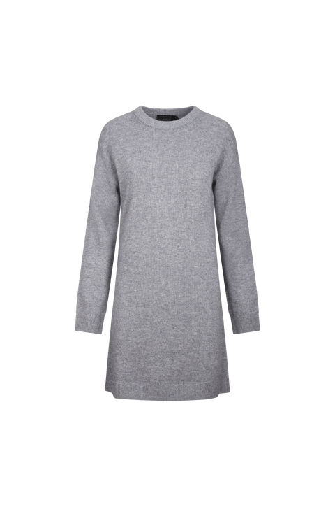 Clemmie Dress Merino crew neck dress