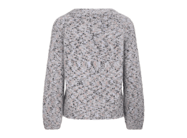 Danae Cardigan Grey Multi S Multi mohair cardigan 