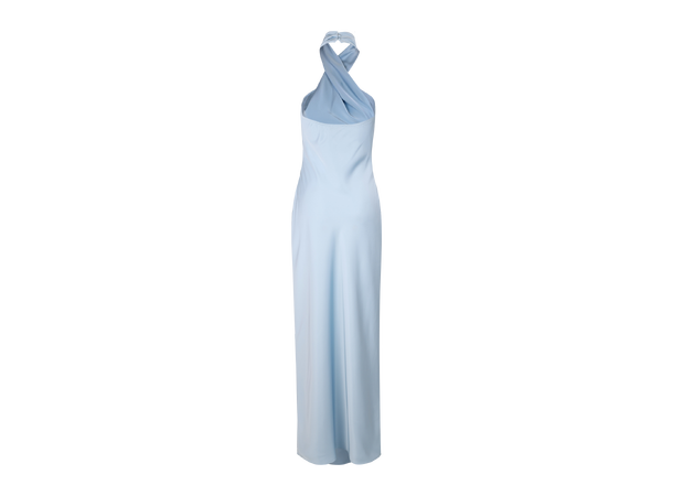 Dolores Dress Light Blue L Halter-neck maxi dress 