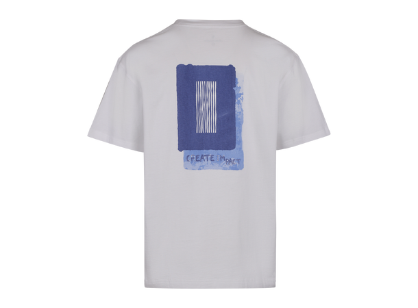 Enea Tee White Make Waves L Graphic print tee 
