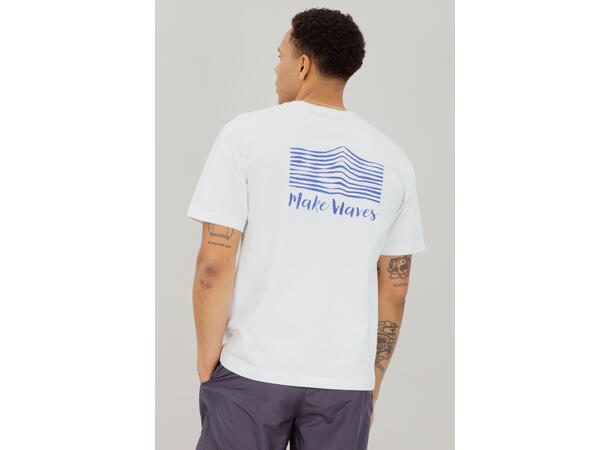 Enea Tee White Ocean Child L Graphic print tee 