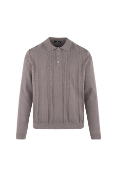 Fabrizio Sweater Button polo pique