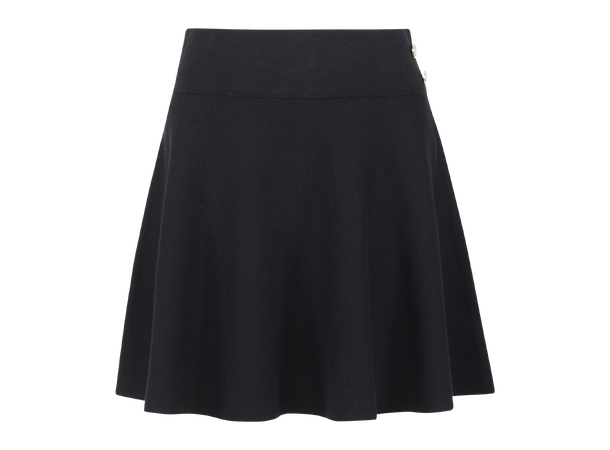 Flizan Skirt Black S Viscose skirt with UP logo buttons 
