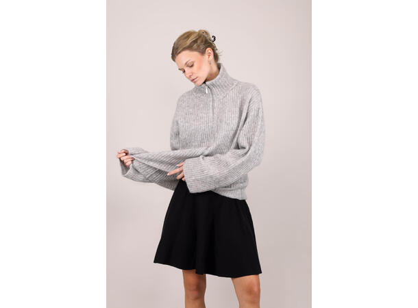 Flizan Skirt Black S Viscose skirt with UP logo buttons 