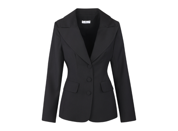 Heather Blazer Black M Tailored fitted blazer 