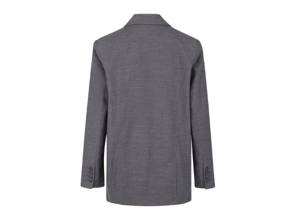Inez Blazer Grey L Flannel power blazer 