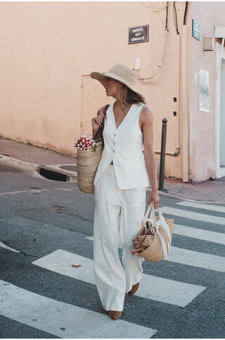 Isa Pants Linen pants
