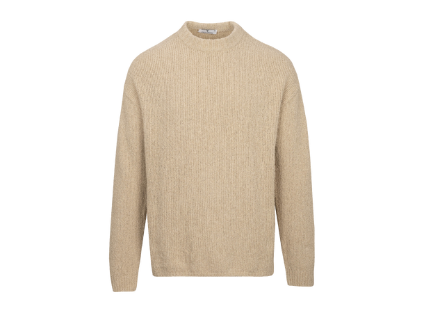 Jaques Sweater Sand M Teddy soft knit sweater 