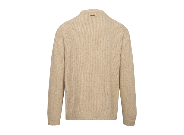 Jaques Sweater Sand M Teddy soft knit sweater 