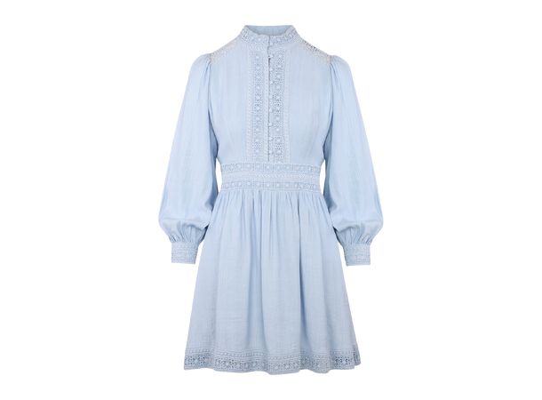 Kate Dress Light Blue S Viscose lace dress 