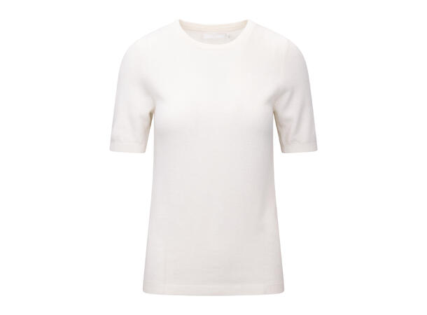 Mertina SS Top Cream M Merino SS crewneck 