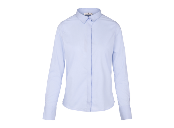 Mimi Shirt Chambray Blue M Basic bamboo shirt 