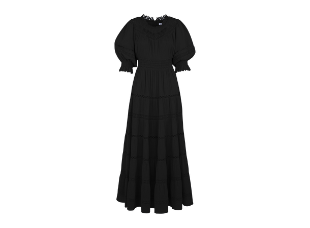 Paola Dress Black M Lace maxi dress 