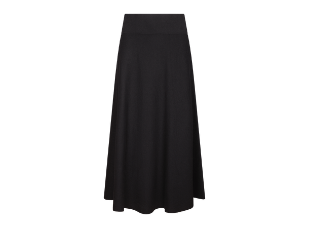 Sally Skirt Black S Long knit skirt 