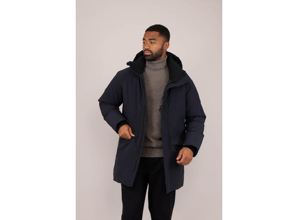 Winsor Down Parka Blue Graphite M Technical down parka 