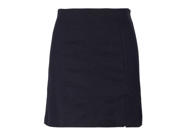 Zaliki Skirt Navy S Linen mini skirt 