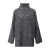 Vanya Sweater Dark Grey M Rib knit t-neck 