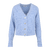 Birdie Cardigan Light Blue S Fury fluffy cardigan w/UP logo buttons 