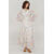 Adelle Dress Multi AOP S Silk print maxi dress 