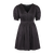 Corina Dress Black M Short pintuck dress 