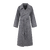 Ulla Coat Charcoal S Long coat with lapel 