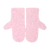 Aba Mittens Light Pink One Size Fury fluffy alpaca mittens 