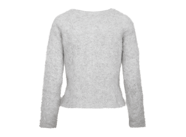 Ada Cardigan Light Grey XL Alpaca cardigan 