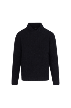 Adisa Sweater Shawl collar boucle sweater