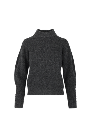Aska Sweater Puffed sleeves mohair sweater