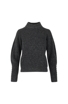 Aska Sweater Puffed sleeves mohair sweater