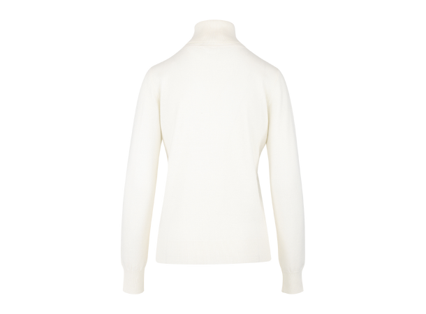 Bailey Turtleneck Cream M Merino turtleneck 