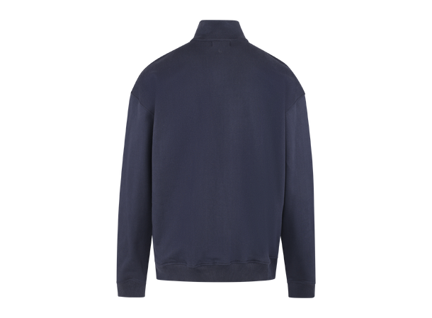 Chow Half-zip Dark Navy M Vintage wash half-zip sweat 