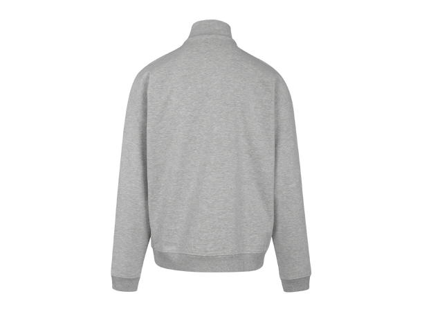 Chow Half-zip Light grey melange M Vintage wash half-zip sweat 