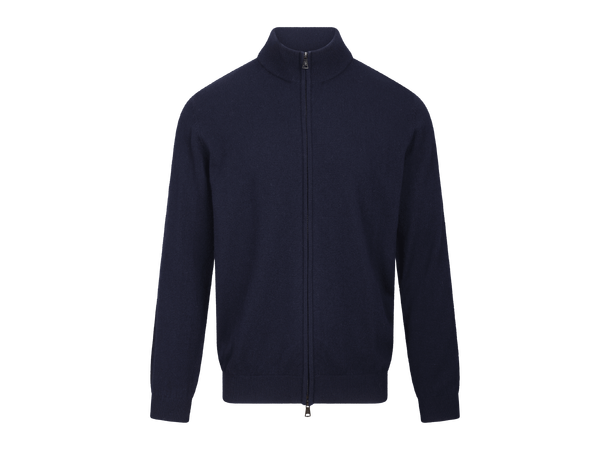 Daryn Cardigan Navy M Two-way zip merino cardigan 