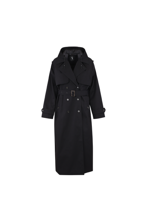 Fadoua Trench coat Technical long trench coat