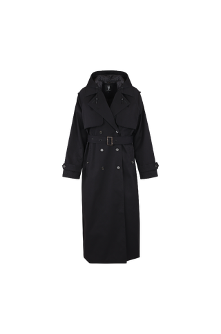 Fadoua Trench coat Technical long trench coat