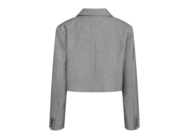 Hermina Blazer Dark Grey S Cropped blazer 