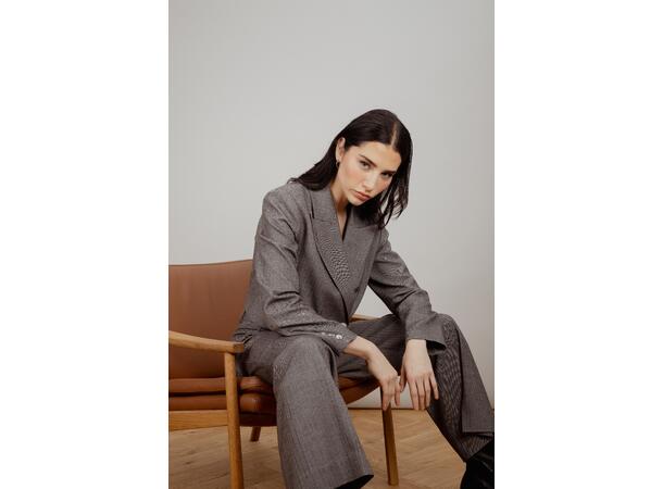 Hermina Blazer Dark Grey S Cropped blazer 