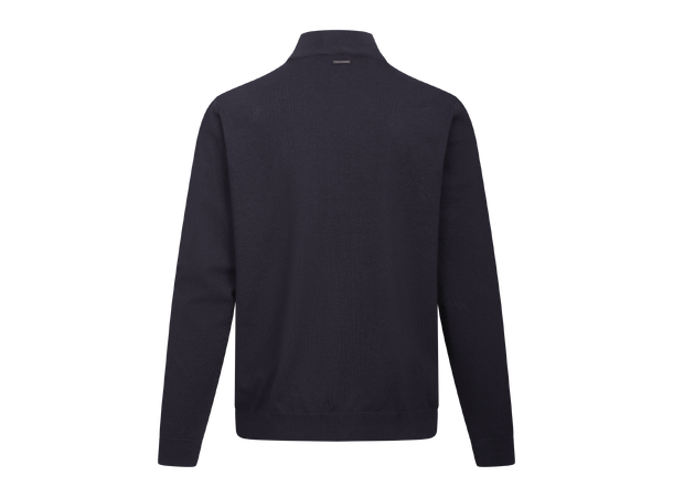 Jake Half-zip Dark Navy M Basic half-zip knit sweater 