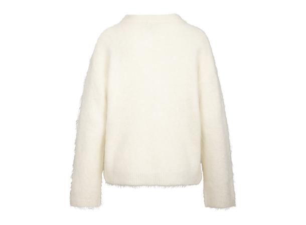 Joules Sweater Cream L Alpaca furry sweater 